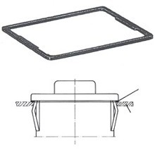 569  - Dichtung f�r Druckschalter - Marquardt 340.040.011