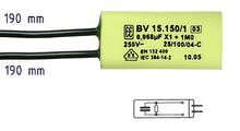 BV15150/1  - Entstörkondensator BV15150/1 - 0,068 µF X1 + 1 MOhm