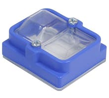 K001120  - Spritzwasserschutzkappe Tripus 300.222, blau