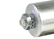 080400MBA/FL 2 - Operating capacitor 8 µF / 450 V, aluminium can, Flat plug