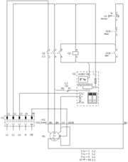 0098.3018 schaltplan - Schalter-Stecker-Kombination K3000 mit Bremse und Not-Aus