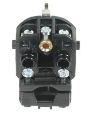 0522-S 1 - Schutzkontakt-Stecker 230V, 2-faches Erdungssystem, Vollgummi, trittfest