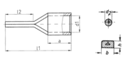 RSQ5338X massblatt - Siftkabelschuhe DIN 46230, 0,5 - 95 mm², ohne Isolation