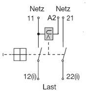 X3120-F70N schaltplan - E-T-A switch 3120-F70N-G7Q1-A20Q - X3120-U0100M