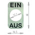 Alu-Kennzeichnung: EIN/AUS - Marquardt 240.001.011