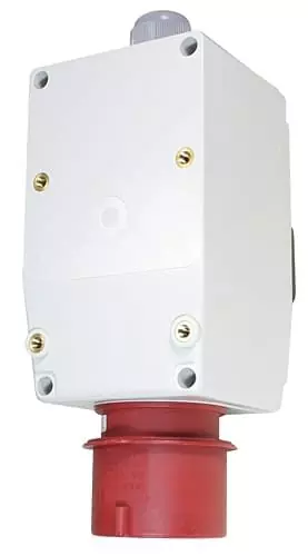 Schalter - Stecker - Kombination. Motorschutz 16A Schalter - Stecker - Kombination. Motorschutz 16A