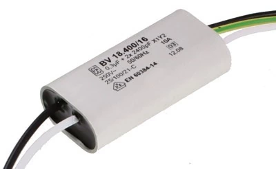 Entstörkondensator BV16000 - 0,047 µF + 2x2400 pF