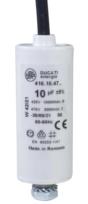 Kondensator Motorkondensator Anlaufkondensator Ducati 10µF 10uF 10 µF uF 475V 