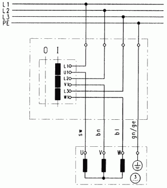 Tripus » Schalter-Stecker-Kombination 400 V