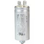 Operating capacitor 10 µF / 450 V, aluminium can, Flat plug MAB MKP 10/500 /F2