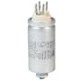 Operating capacitor 6 µF / 450 V, aluminium can, Flat plug